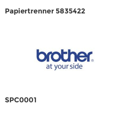 Brother Papiertrenner 5835422- you get 14