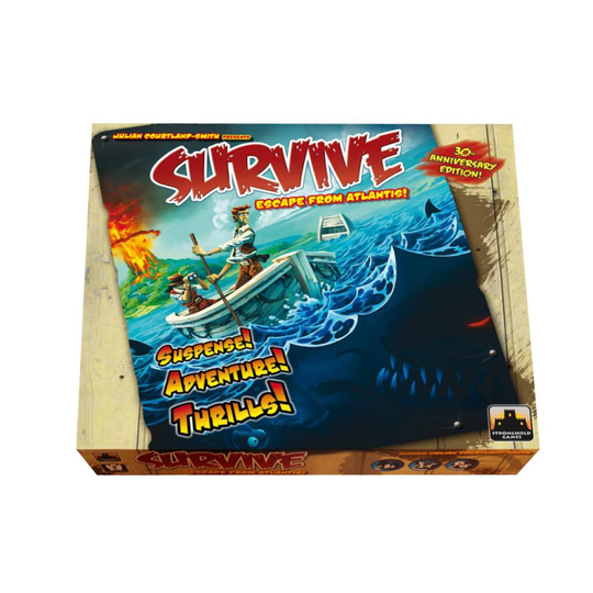 Stronghold Games Survive Escape From Atlantis 30th Anniversary Edition