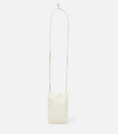 Bourse leather phone pouch