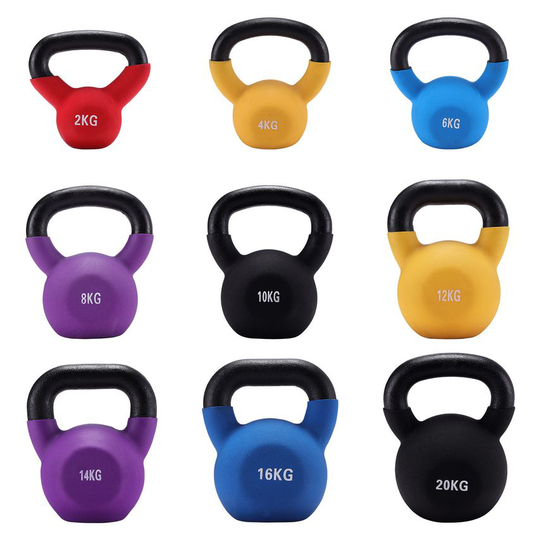 Living and Home Iron Kettlebell Weight Fitness Strength Training Workout, 12KG