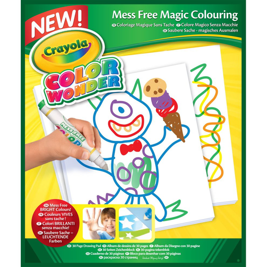 Crayola Color Wonder Magic Light Brush Paper Tablet Refill Pad