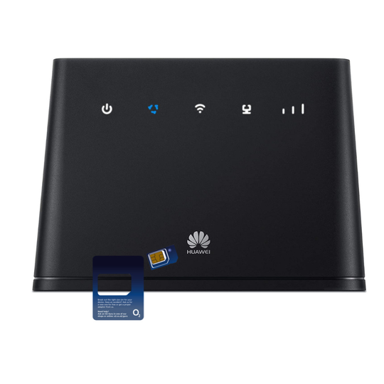 Huawei B311 4G Router with Unlimited O2 Data SIM Bundle