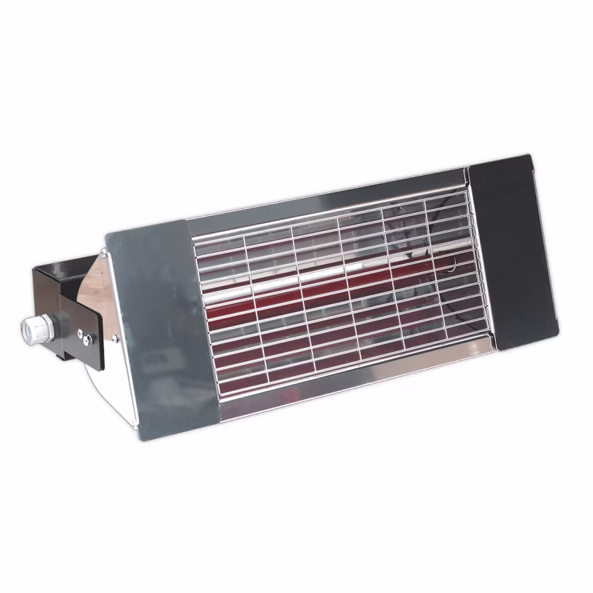 Sealey Infrared Quartz Heater with Telescopic Tripod Stand 1500W/230V