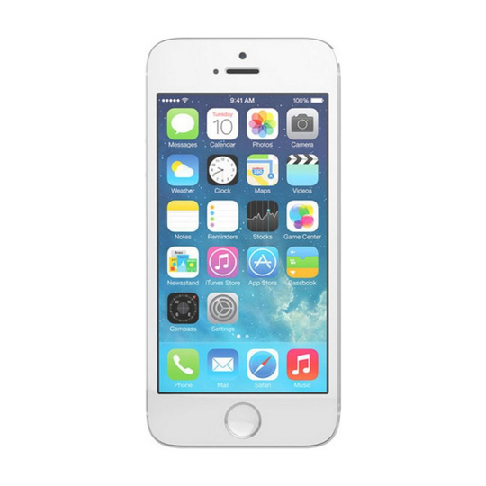 (Unlocked, 32GB) Apple iPhone 5s | Silver