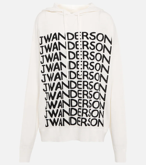 Logo wool hoodie