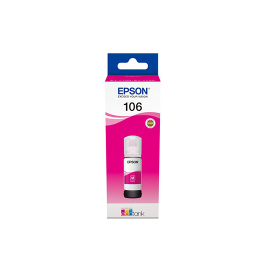 Epson Ink Low Volume 106 Ecotank Magenta Ink Bottle