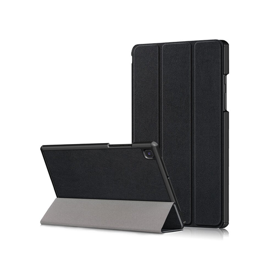 (Black) Magnetic Smart Cover Foldable Stand Case Folio For Samsung X200 Galaxy Tab A8 10.5