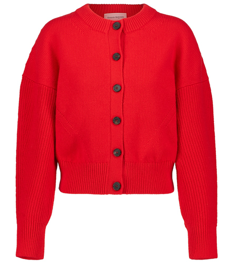 Wool cardigan