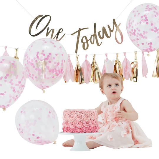 Ginger Ray Girl Cake Smash Kit