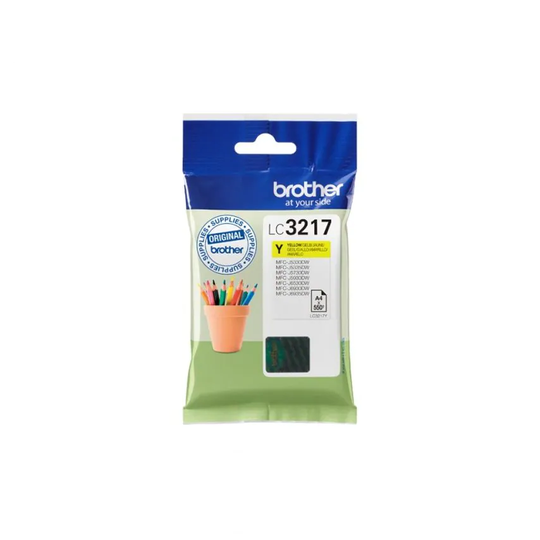 Brother Brother Yellow Ink Cartridge 9ml - LC3217Y