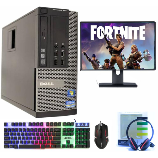 DELL QUAD CORE i7 DESKTOP PC TOWER COMPUTER WINDOWS 10 16GB RAM 1TB HDD UK