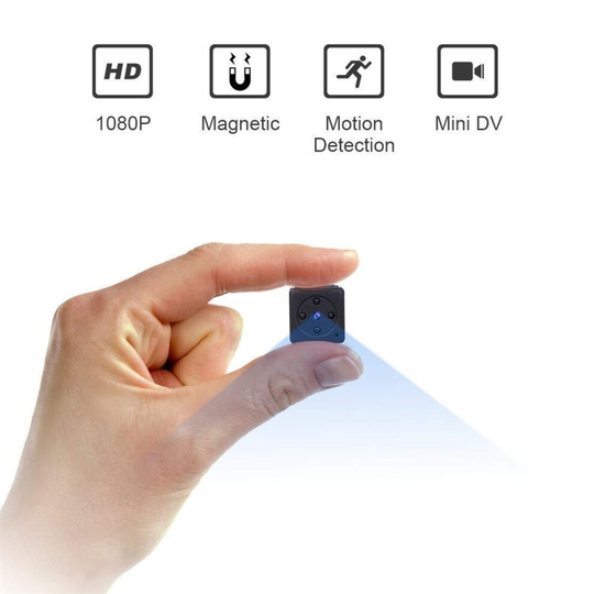 Mini Spy Cameras Hidden,NIYPS 1080P HD Small Portable Wireless Home Security Surveillance Camera,Covert Tiny Nanny Cam with Night Vision and Motion