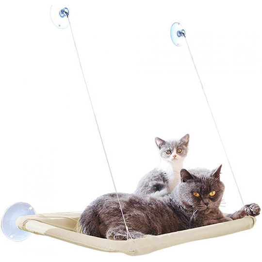 Cat Kitten Hanging Pet Bed Basket Cradle Hammock Window Resting Seat
