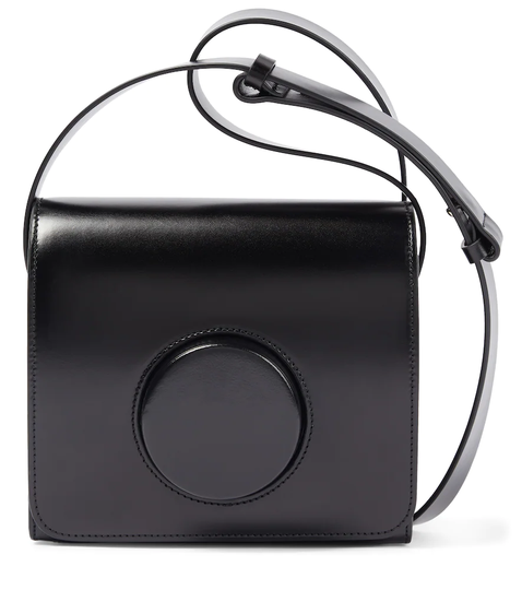 Leather camera bag