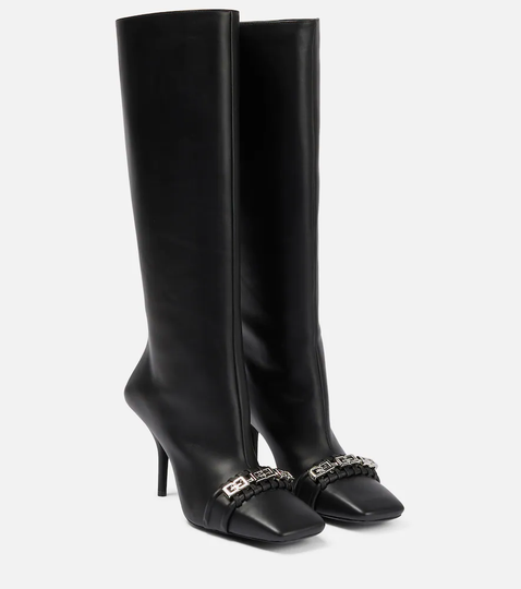 4G leather boots