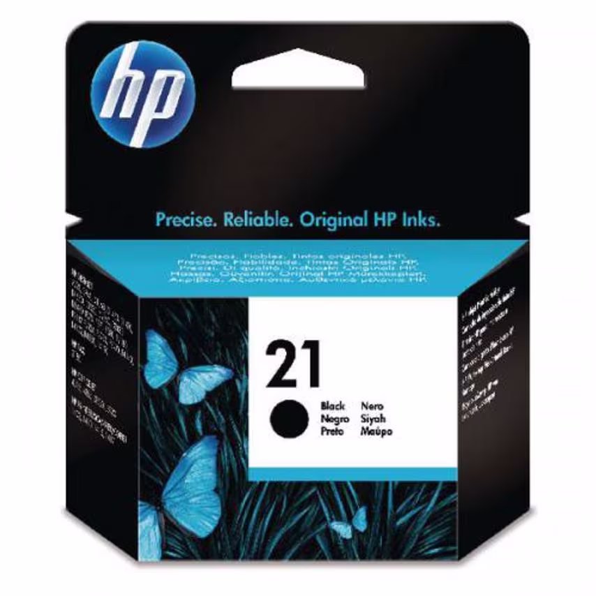 HP HP 21 Black Standard Capacity Ink Cartridge 5ml - C9351A