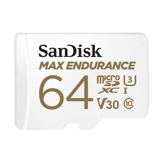 Sandisk Max Endurance memory card 64 GB MicroSDXC Class 10 UHS-I