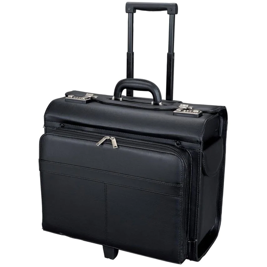 Alassio Alassio San Remo Trolley Pilot Case Black