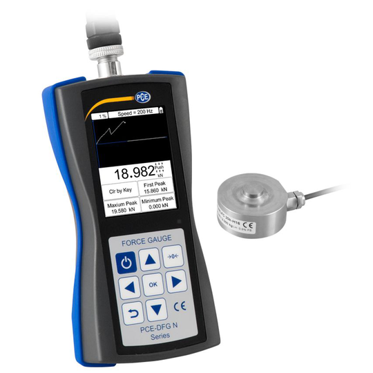 PCE Instruments Force Gage PCE-DFG NF 20K