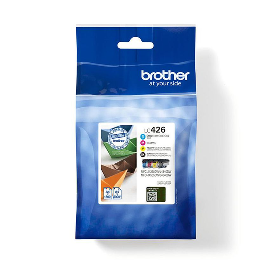Brother Black Cyan Magenta Yellow Standard Capacity Ink Cartridge 3k & 3 x 1.5k