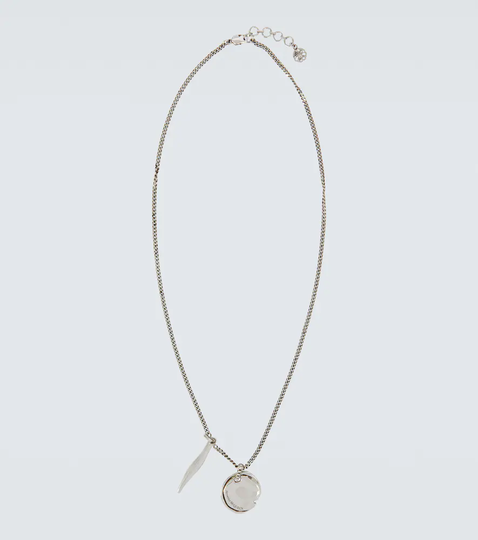 Molten metal necklace