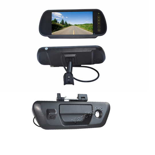 7 Inch Replacement Rear View Screen Display & Reverse Camera for Nissan NP300 Navara D23 (2015-Current)