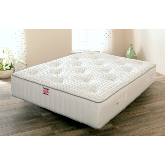 (3ft Single) Knit Pocket Sprung & Wool and Memory Foam Mattress
