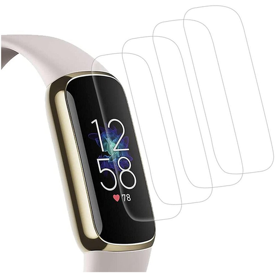 for Fitbit Luxe 5x Screen Protector Film Cover for Smart Watch