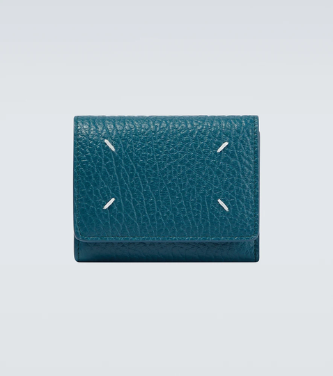 Leather trifold wallet