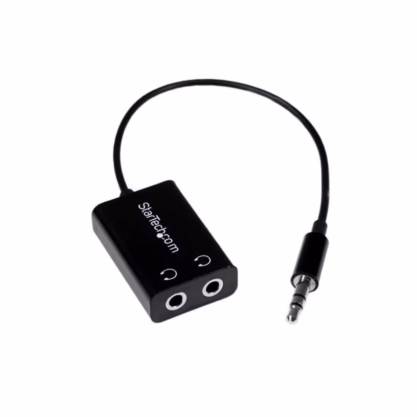 Startech Black Slim Mini Jack Splitter Cable- you get 26
