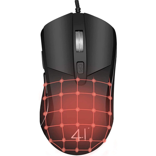 Heated Mouse USB Mice with Warm Area (105-130ÂF) | 4 Level Resolution 800-2400DPI | 2 Keys Control Web Compatible with Windows PC, Laptop,