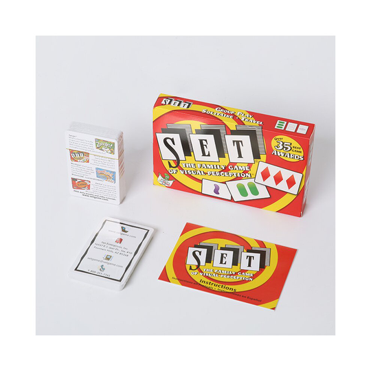 SET Card Board Game Puzzle Card Family Party Card Game