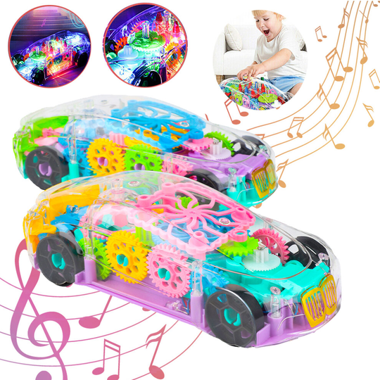 Kids Toys For Boys Cool Car Colorful LED Light Music 2-8 Year Old Age