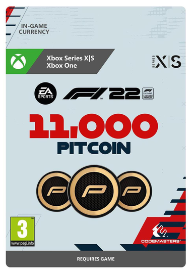F1 22 - 11000 PitCoin - Xbox Series X/S & Xbox One
