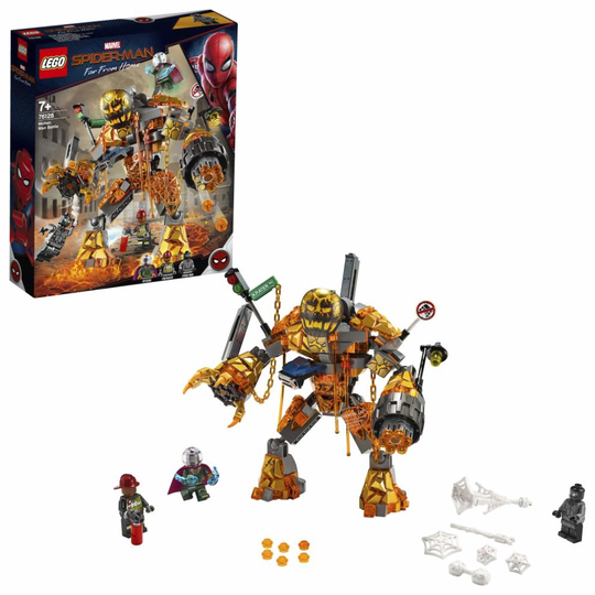 LEGO Marvel Spider-Man Molten Man Battle Building Set 76128