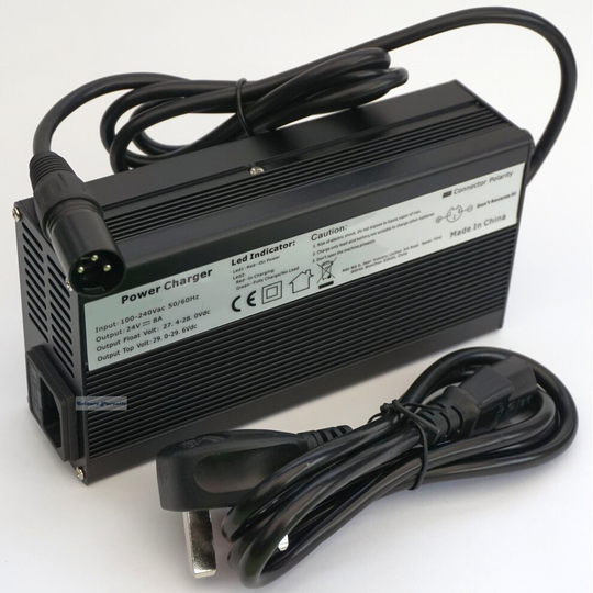 24v 8A MOBILITY SCOOTER WHEELCHAIR BATTERY CHARGER AGM/GEL - AFIKIM, AMIGO