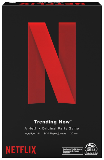 Netflix Trending Now Card Game