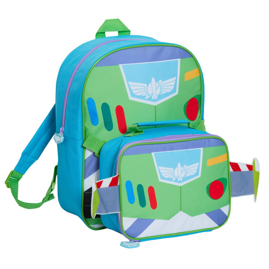 Buzz Lightyear Backpack With Lunch Bag Toy Story Ranger Matching School Bag Set