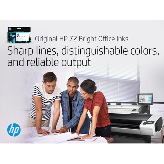 HP Hp 72 Grey Ink Cartridge 943PWZ9- you get 2