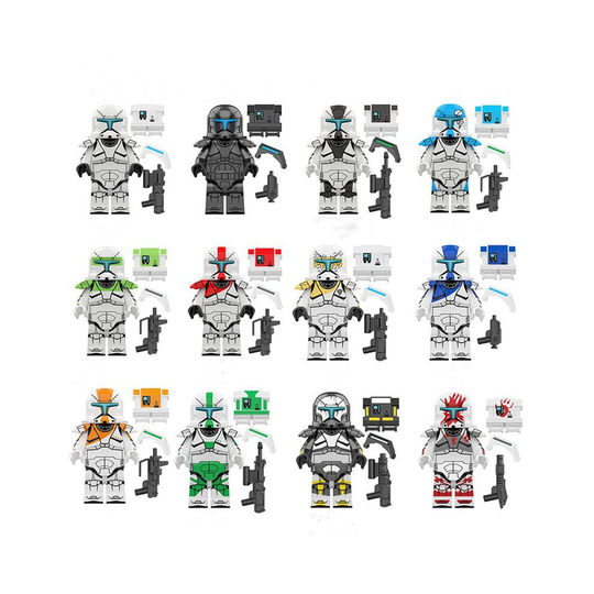 12x Star Wars Commandos Mini Figure Blcok Fit Lego