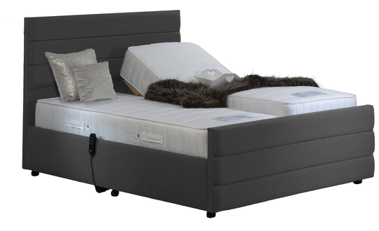 MiBed Orpington Adjustable Superking Bed with Mattress