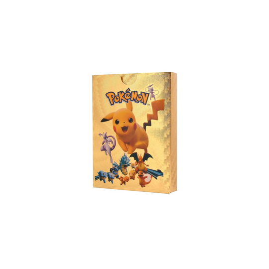 (Gold Cards 27pcs) Pokemon Cards Vmax TCG GX EX Cards Christmas Gifts