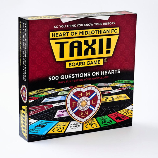 Heart of Midlothian FC Taxi Board Game by Taxi Game Ltd