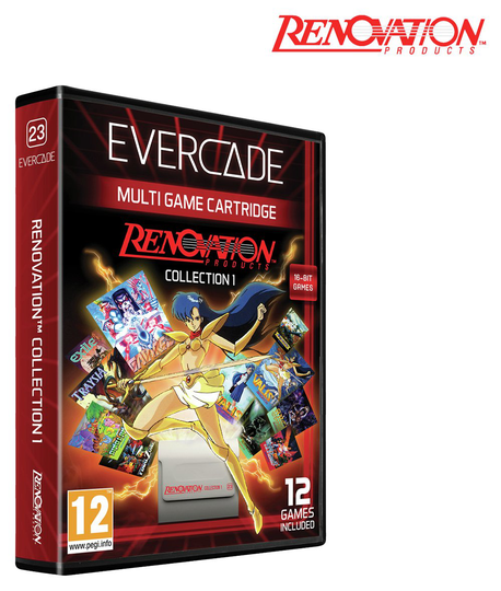 Evercade Cartridge 23: Renovation Collection 1