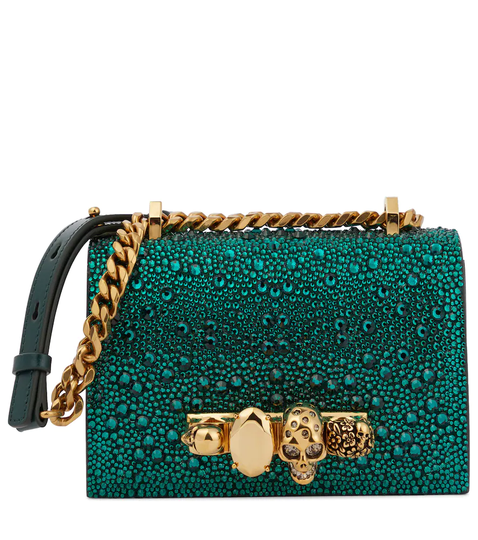 Jewelled Satchel Mini embellished crossbody bag