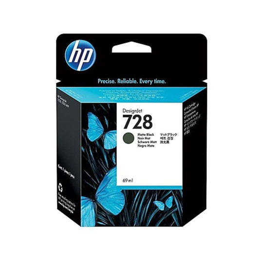 HP 727 Matte Black Ink Cartridge 300ml - C1Q12A