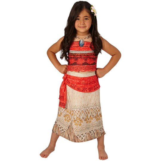Rubie's Official Disney Moana Childs Deluxe Costume Medium (5-6 years)
