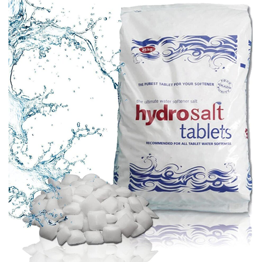 (3 x 25Kg) Hydrosoft Water Softener Salt Tablets 25kg FCC
