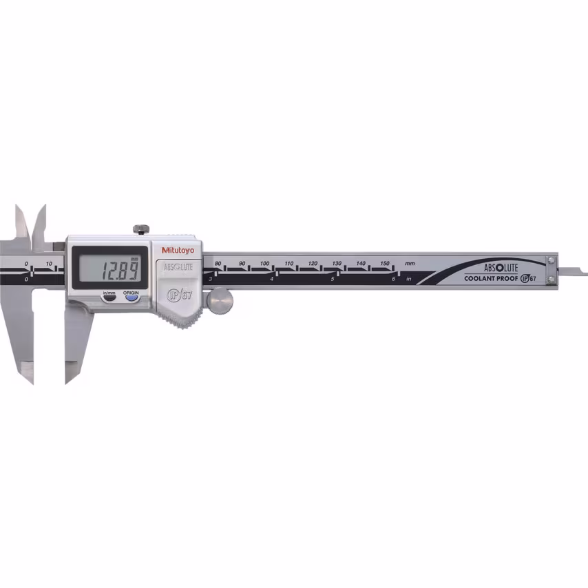Mitutoyo Caliper, Digital IP67 500-762-20 150mm/6"