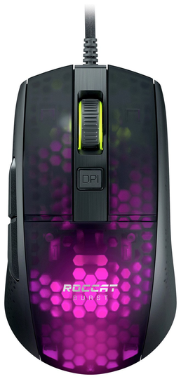 ROCCAT Burst Pro Lightweight Optical Gaming Mouse - Black
